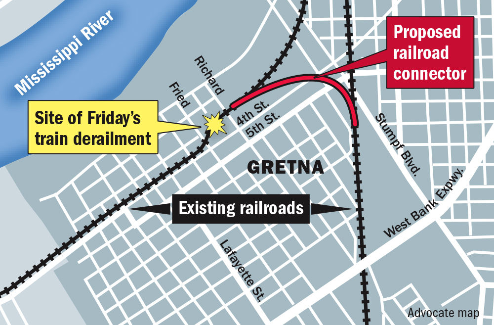 051819 Gretna train derailment map